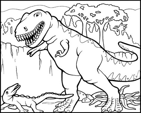 TRex Coloring Pages - Best Coloring Pages For Kids | Dinosaur coloring ...