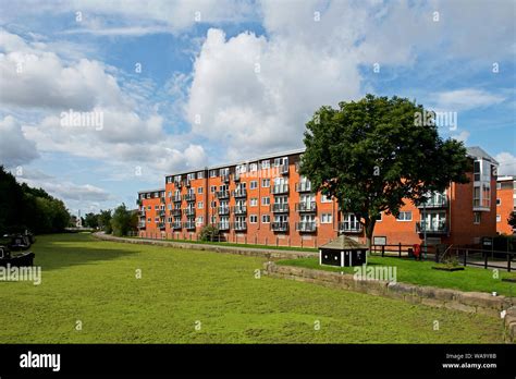 The canal basin on the Selby Canal, Selby, North Yorkshire, England UK Stock Photo - Alamy