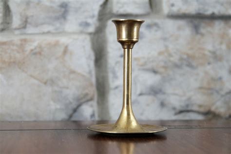 Small Candle Holder Brass Candle Holder by mochagallery on Etsy