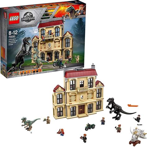 LEGO Jurassic World Indoraptor-Verwüstung des Lockwood Anwesens 75930 ...