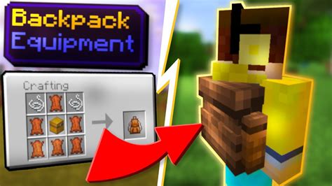 Minecraft Backpack Recipe