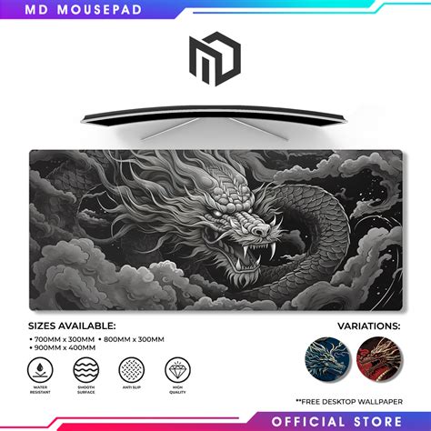 MD Mousepad | Oriental Dragon | Extended Large Gaming Mouse pad | Shopee Philippines