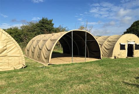 Glamping Equipment | Quirky Or Unusual | Army Tent 26 x 20 x 10ft ...