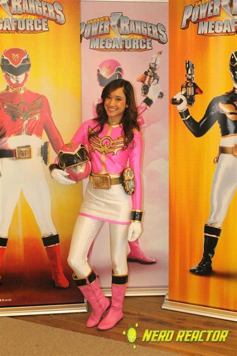 Emma Goodall is Megaforce Pink Ranger in Power Rangers Megaforce. She ...