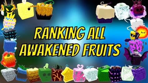 Ranking All Awakened Devil Fruits | Blox Fruits - YouTube