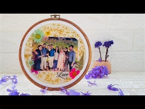 Resin Embroidery hoop frame/ Resin art for beginners/ Diy Resin Photo ...