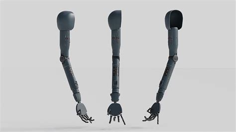 Robot Arm 3d Model by Nikdox 3D model animated rigged | CGTrader