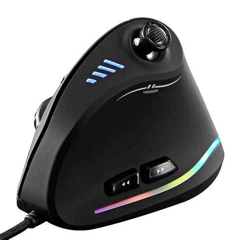 Mua ZLOT Vertical Gaming Mouse,Wired RGB Ergonomic USB Joystick Programmable Laser Gaming Mice,6 ...