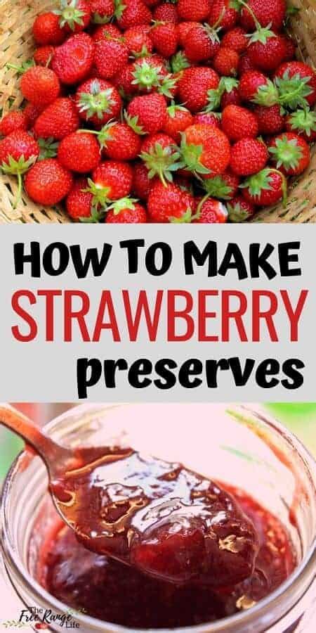 Easy Strawberry Preserves Recipe- With Canning Directions!