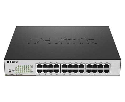 DGS-1100-24P 24-Port PoE Gigabit Smart Managed Switch – VIRIYA COMPUTAMA