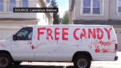 Creepy van with 'Free Candy' written on its side leaves Calif ...