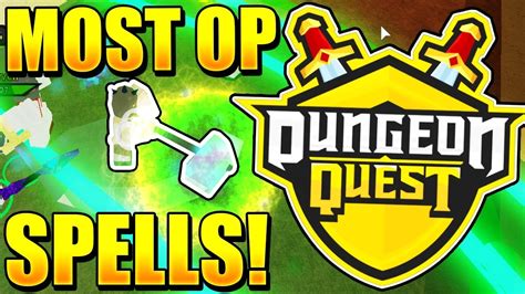 I GOT THE BEST SPELLS IN ROBLOX DUNGEON QUEST! #1 - YouTube