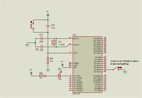 Add switch with 8051 Microcontroller