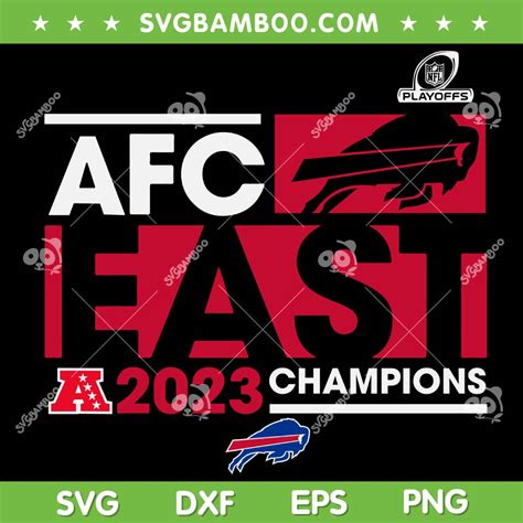 Bills Afc East Champions SVG PNG, Afc East Champs 2023