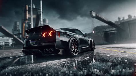 HD wallpaper: Auto, Black, Machine, Nissan, NFS, Need for Speed, Game ...