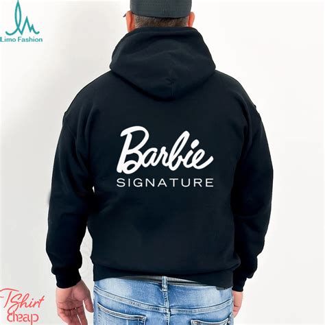 Official barbie Movie Merch Barbie Signature Logo Shirt - Limotees