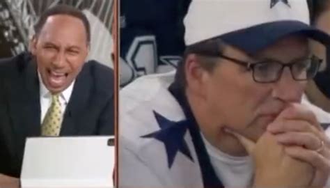 Stephen A. Smith Laughs At Supercut Of Sad Cowboys Fans On ESPN