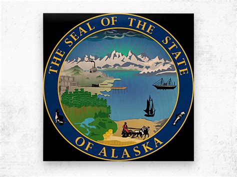 Alaska State Seal - Fun With Flags