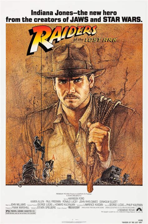 Raiders of the Lost Ark Movie Poster (#1 of 9) - IMP Awards