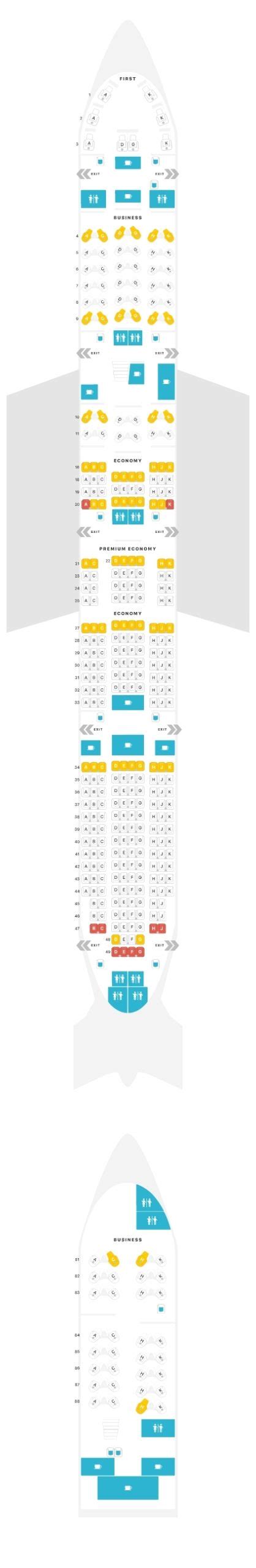 747 8 Lufthansa Seat Map | Awesome Home