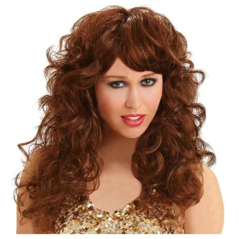 Seduction Brown Wig | Party City