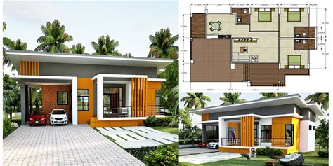 Modern Single Storey House With Plan | Engineering Discoveries