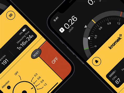 Radiation Dosimeter by Yevhen Yurchuk on Dribbble