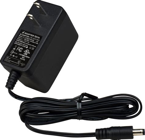 Connectronics 12-Volt 2.0 Amp AC/DC Power Adapter with 2.1mm Plug