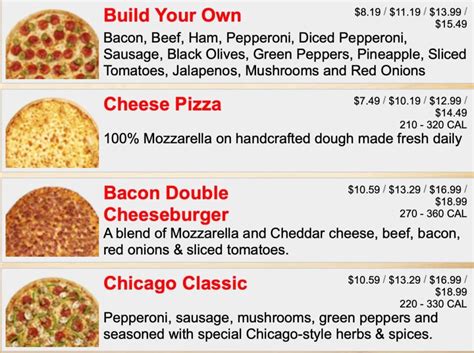 Peter Piper Pizza Menu With Prices (Updated: February 2024)