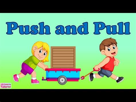 Push And Pull Forces Clipart People