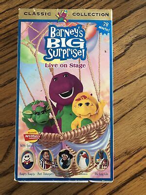 Barney’s Big Surprise RARE 1998 Release VHS Classic Collection 45986020239 | eBay