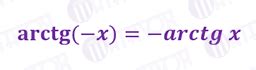 Arctangent. Function properties | MATHVOX