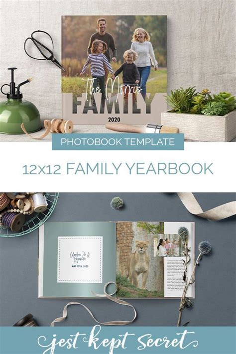 Morris 12x12 Family Yearbook Photobook Album Template - Etsy