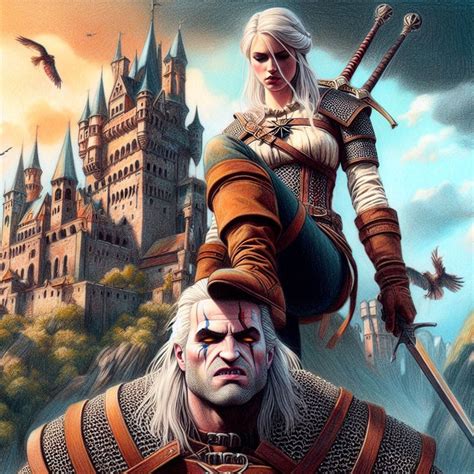 Geralt vs Ciri (part 1) by calebe142536 on DeviantArt