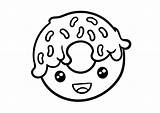 Shopkins Donut Coloring Pages 2025 sketch template