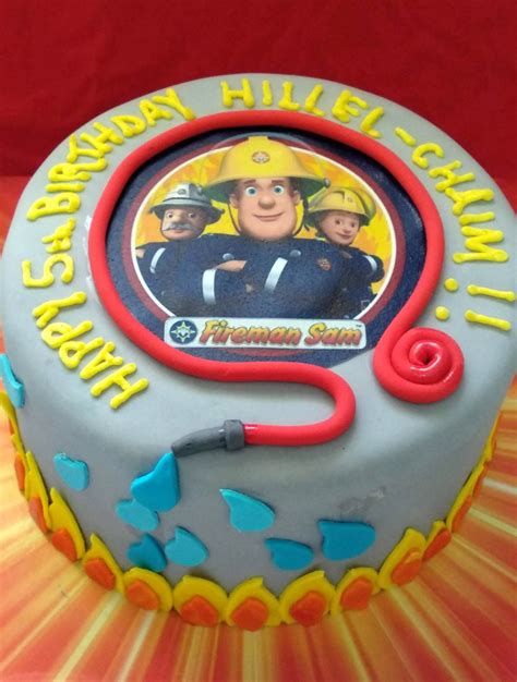 Fireman Sam Cake | Kosher Cakery | Kosher Cakes & Gift Delivery in Israel