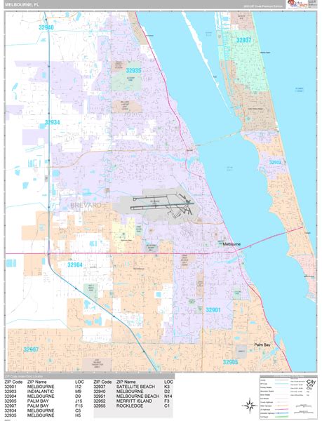 Melbourne, FL Maps