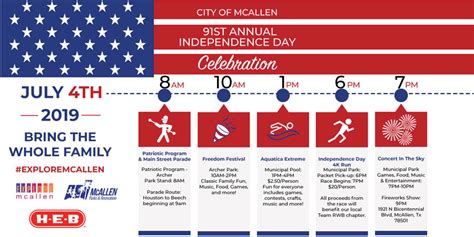 Get Ready to Celebrate the Fourth of July in McAllen with All of These ...