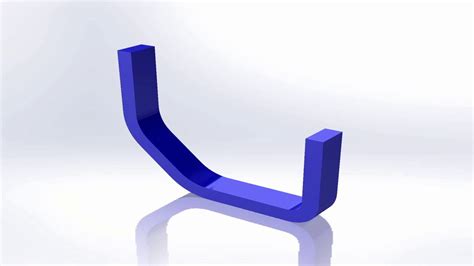 Advanced SolidWorks Sheet Metal Bending Animation - YouTube