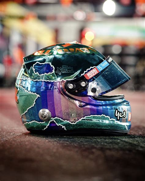 Daniel Ricciardo Helmet 2024 - Dorri Germana