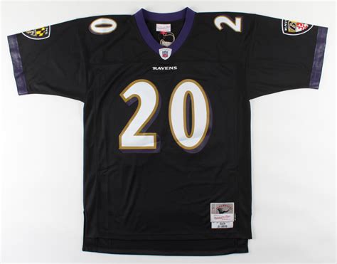 Ed Reed Signed Ravens Jersey Inscribed "Ball Hawk" (Beckett COA) (See ...