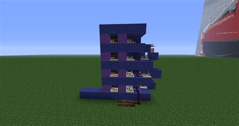 Piston elevator Minecraft Map