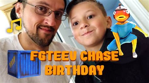 FGTEEV Chase Birthday edit (FV Family FORTNITE DROP) | Family songs, Song playlist, Songs