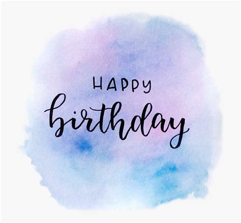 #birthday #happy #happybirthday #lettering #script - Calligraphy, HD Png Download , Transparent ...