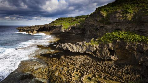 Cape Innojofuta, Tokunoshima Island, Amami Guntō National Park, Kagoshima Prefecture, Japan ...