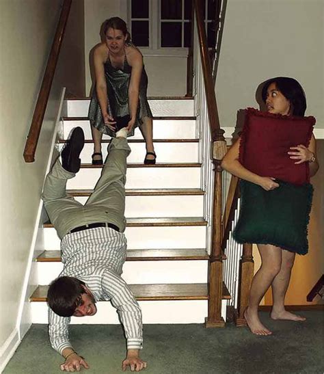 Funny People Falling Down Stairs