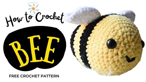 Crochet Honey Bee Pattern Made Easy (and FREE) - Stardust Gold Crochet