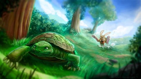 The Tortoise and The Hare by Matou31 on DeviantArt