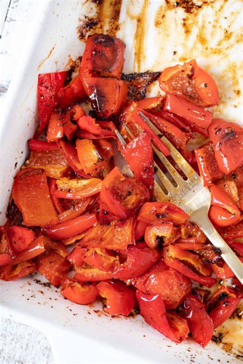 Roasted Red Bell Peppers Recipe - Cooking Made Healthy