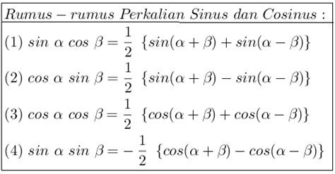 Rumus Rumus Trigonometri Belajar Matematika Online 39500 | The Best Porn Website